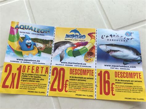 foto descuento marineland bon area 2017